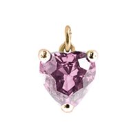 Pendente Dédié in Oro giallo Zaffiro rosa CID0180 ZP GI - CID0180 ZP GI